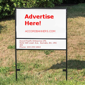 Step Stakes _ banners and signs
